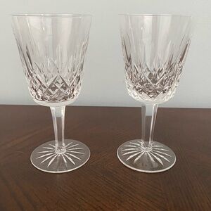 Waterford Lismore Goblet Glass Set